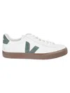 Veja Campo Sneakers In White Leather In White