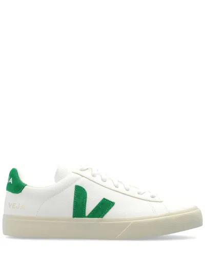 Veja Recife Chromefree Leather Men Sneaker In White Emeraude