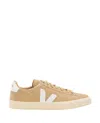 Veja Campo Suede Leather Sneakers In Neutrals