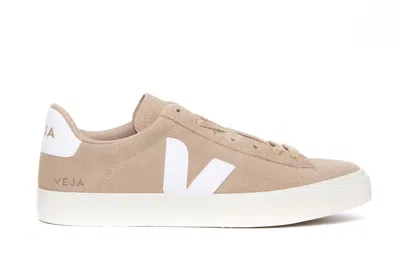 Veja Campo Suede Sneakers In Neutrals