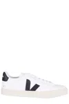 Veja Campo Chromefree Leather Sneakers In White