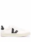 Veja Leather Sneakers Low-top Rubber Sole In White