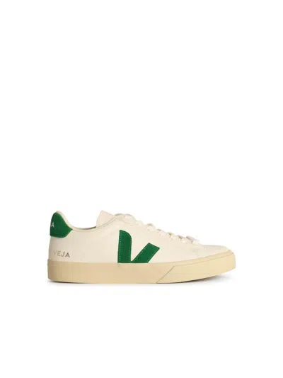 Veja 'campo' White Leather Sneakers