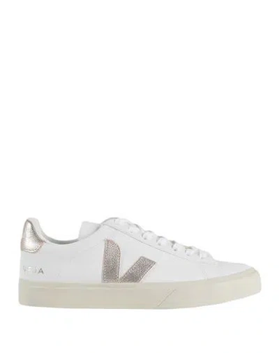 Veja Campo Woman Sneakers White Size 7 Leather