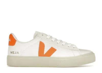 Pre-owned Veja Campo (women's) Sneakers In Extra White/fury