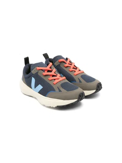 Veja Kids' Canary Sneakers In Blue