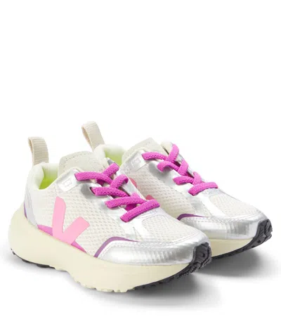Veja Kids' Canary Sneakers In Multicoloured
