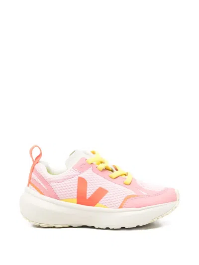 Veja Kids' Canary Sneakers In Pink