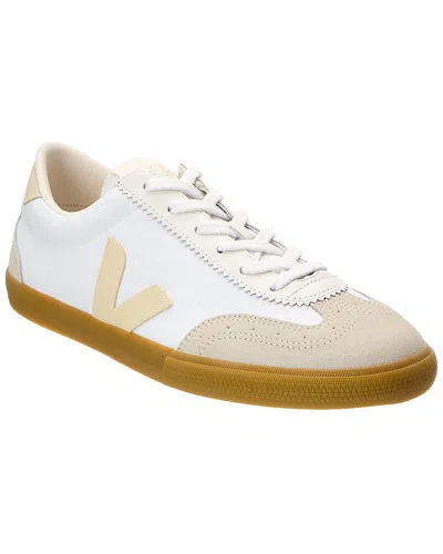 Veja Canvas & Suede Sneaker In White