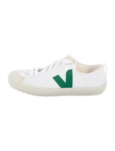 Pre-owned Veja Canvas Sneakers In White