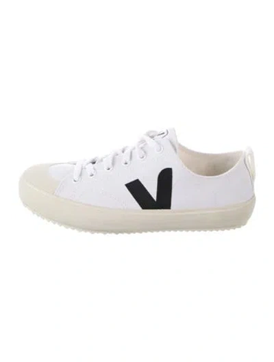 Pre-owned Veja Canvas Sneakers In White