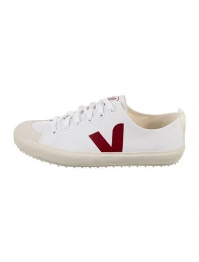Pre-owned Veja Canvas Sneakers In White
