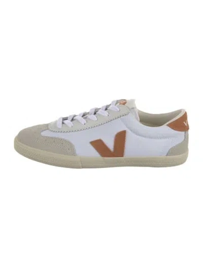 Pre-owned Veja Canvas Sneakers In White