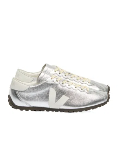 Veja Cateyes Metallic-leather Sneakers In Multi
