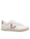 Veja Chrome-free Leather Sneakers In White