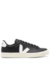 Veja Chromefree Field Leather Sneakers Shoes In Black