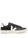 Veja Chromefree Field Leather Sneakers Shoes In Black