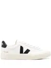 Veja Leather Sneakers Low-top Rubber Sole In White