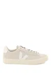 Veja Campo Chromefree Leather Sneakers In Beige