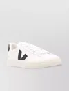 Veja Campo White And Black Low Top Sneakers In Vegan Leather Unisex