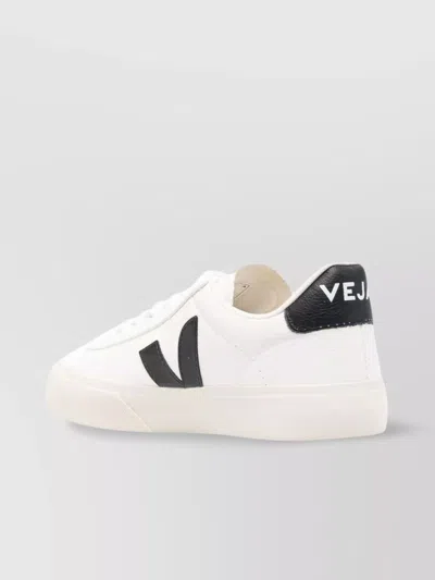 VEJA CHROMEFREE LEATHER SNEAKERS RUBBER SOLE