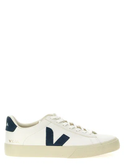 Veja Chromefree Leather Trainers In White