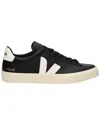 Veja Classics Leather Sneaker In Black