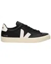 Veja Classics Leather Sneaker In Black