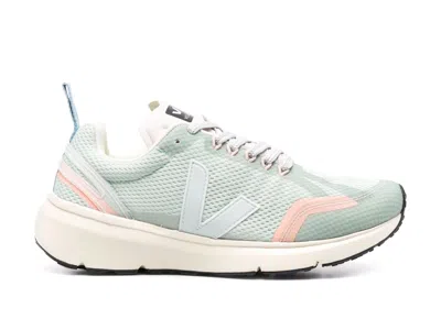 Pre-owned Veja Condor 2 Alveomesh Matcha Menthol (women's) Sneakers In Aqua Green/pink/white