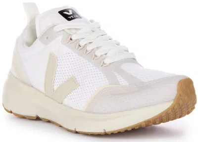 Pre-owned Veja Condor 2 Alveomesh Tech Fabric Running Shoes White Grey Womens Us 5 - 10