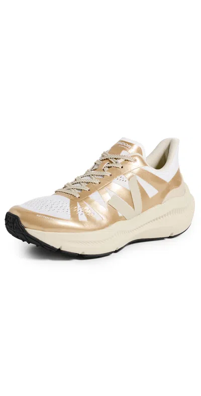 Veja Condor 3 Advanced Engineered Running Sneakers White Platine In Brown