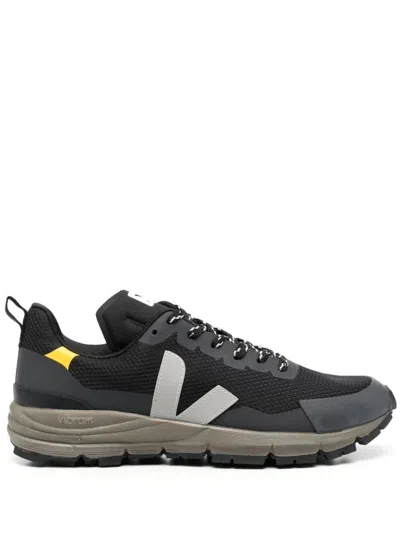Veja Black Grey Logo Sneakers