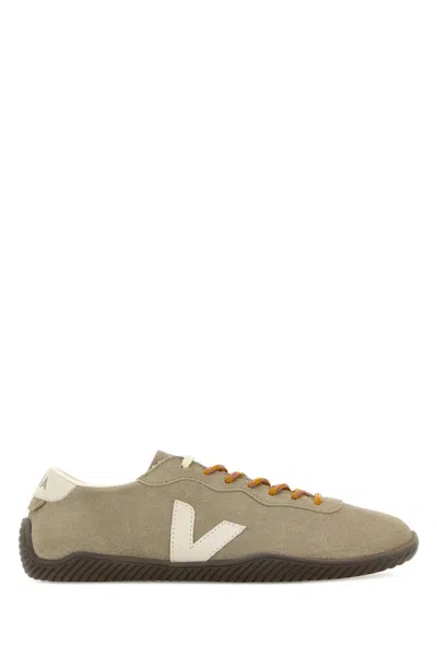 Veja Dove Grey Suede Jitsu Sneakers In Gray