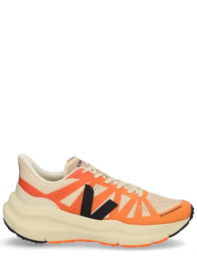 Veja Dynamic Engineered-mesh Sneakers For Women In Orange