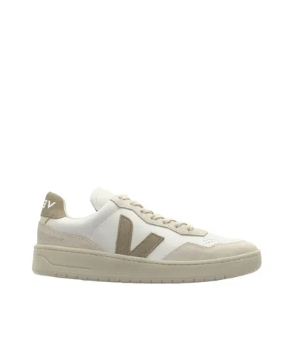 Veja Eco-friendly Sneakers With Organic Leather And Suede Panels In Neutral
