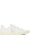 Veja Espar Logo Leather Extra Sneakers Shoes In White