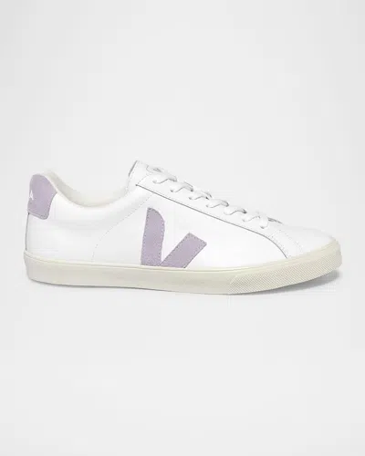 VEJA ESPLAR BICOLOR LOW-TOP SNEAKERS