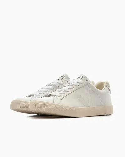 Veja Esplar Ea0200001a Sneakers Women's White Leather Low Top Comfort Shoes In Neutral