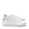 Veja 'esplar' Lace Up Leather Sneakers In Extra White