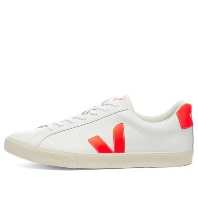 Veja Esplar Lace-up 'white Orange Flou'