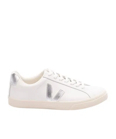 Veja Esplar Lace-up Low-top Casual Shoes In White