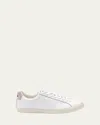 Veja Esplar Leather Logo Sneakers In White