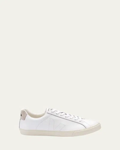 VEJA ESPLAR LEATHER LOGO SNEAKERS