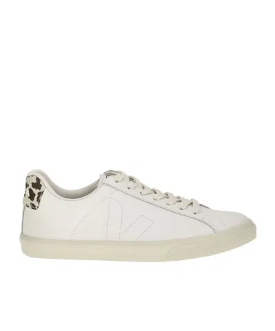 Veja Esplar Leather Low-top Sneakers In White