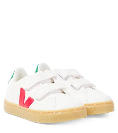 Veja Kids' Sneakers Esplar Aus Leder In Weiss