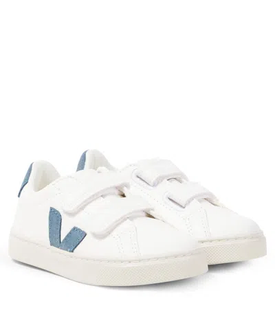 Veja Kids' Sneakers Esplar Aus Leder In Weiss