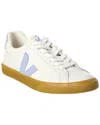 Veja Esplar Logo Leather Sneaker In Red