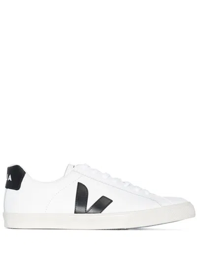 Veja Esplar Logo Leather In White