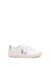 Veja Esplar Logo Leather Sneaker In White