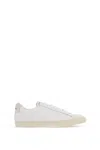 Veja Embroidered-logo Low-top Sneakers In Extra White (white)